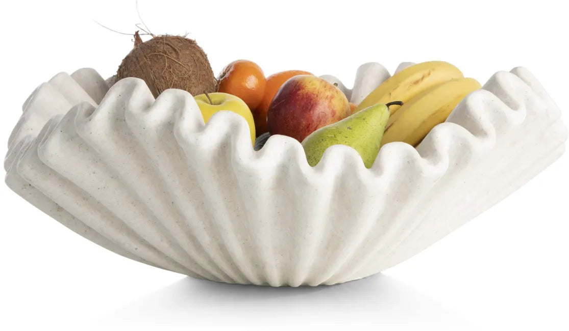 Bella schaal D51cm - Creme