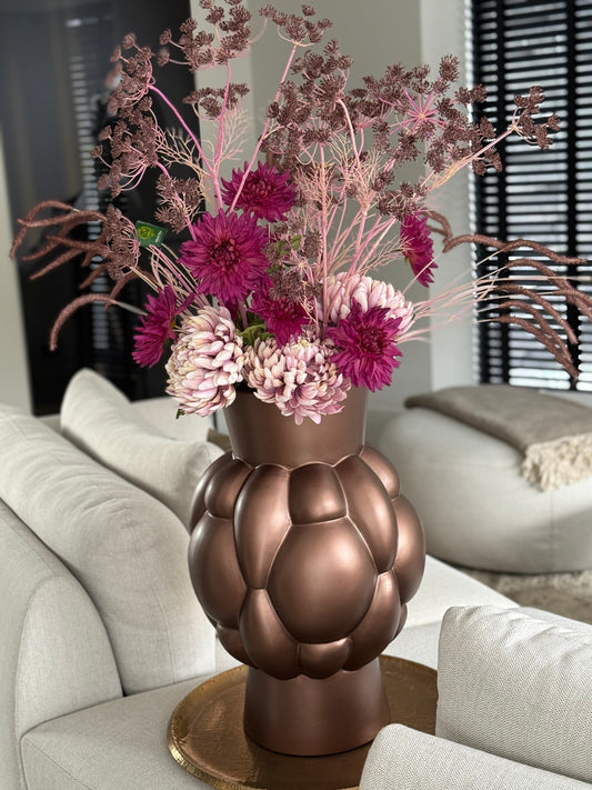 Zijden Silk-ka Boeket XXL:  Pinkish Fall