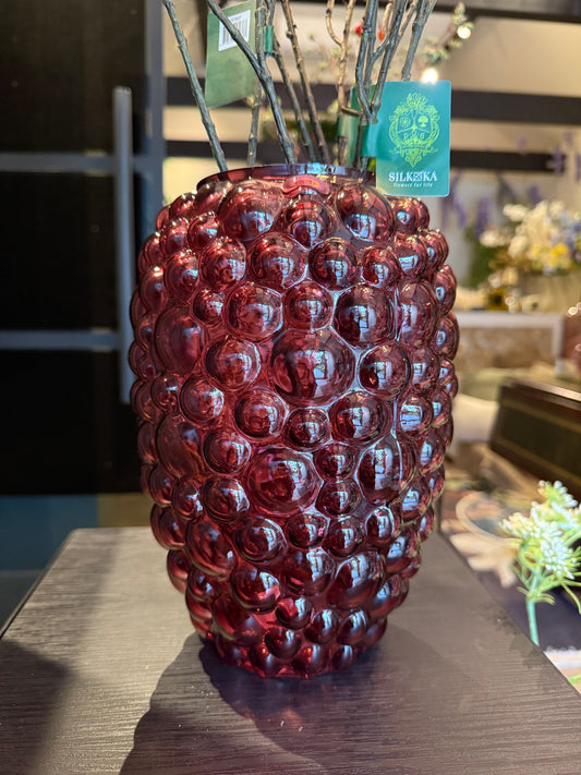 Vaas Bubbel Bordeaux Rood 17x24