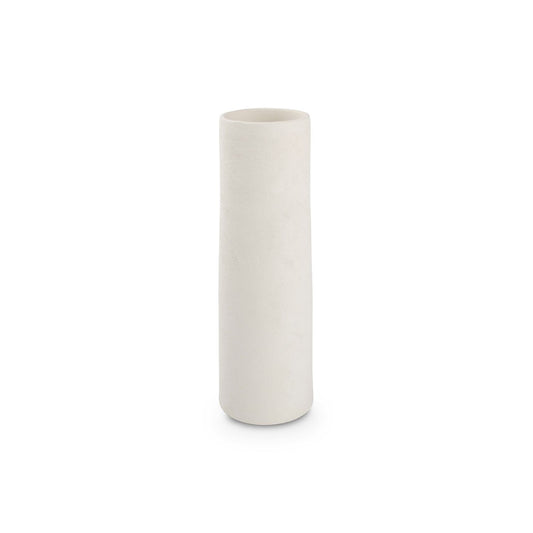 Vaas 10xH30cm wit Cone