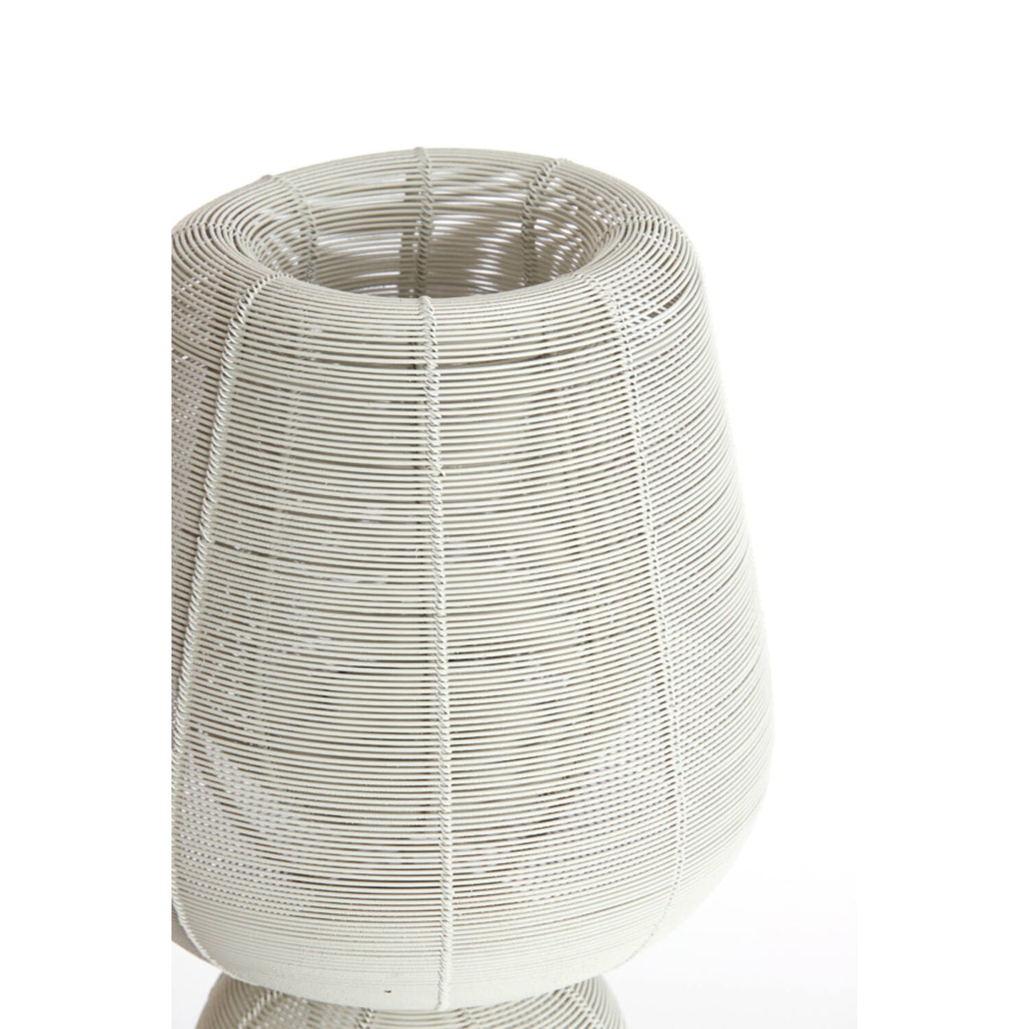 Windlicht Ø25x52,5 cm FELLINI wit