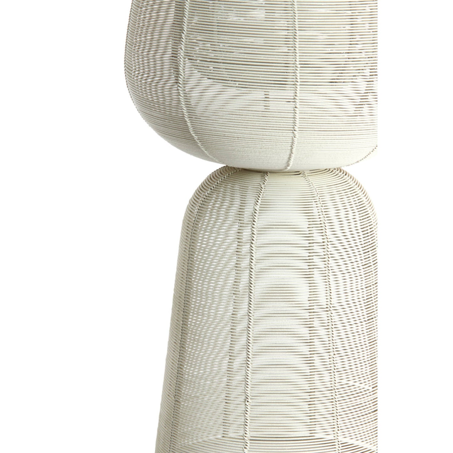 Windlicht Ø25x52,5 cm FELLINI wit