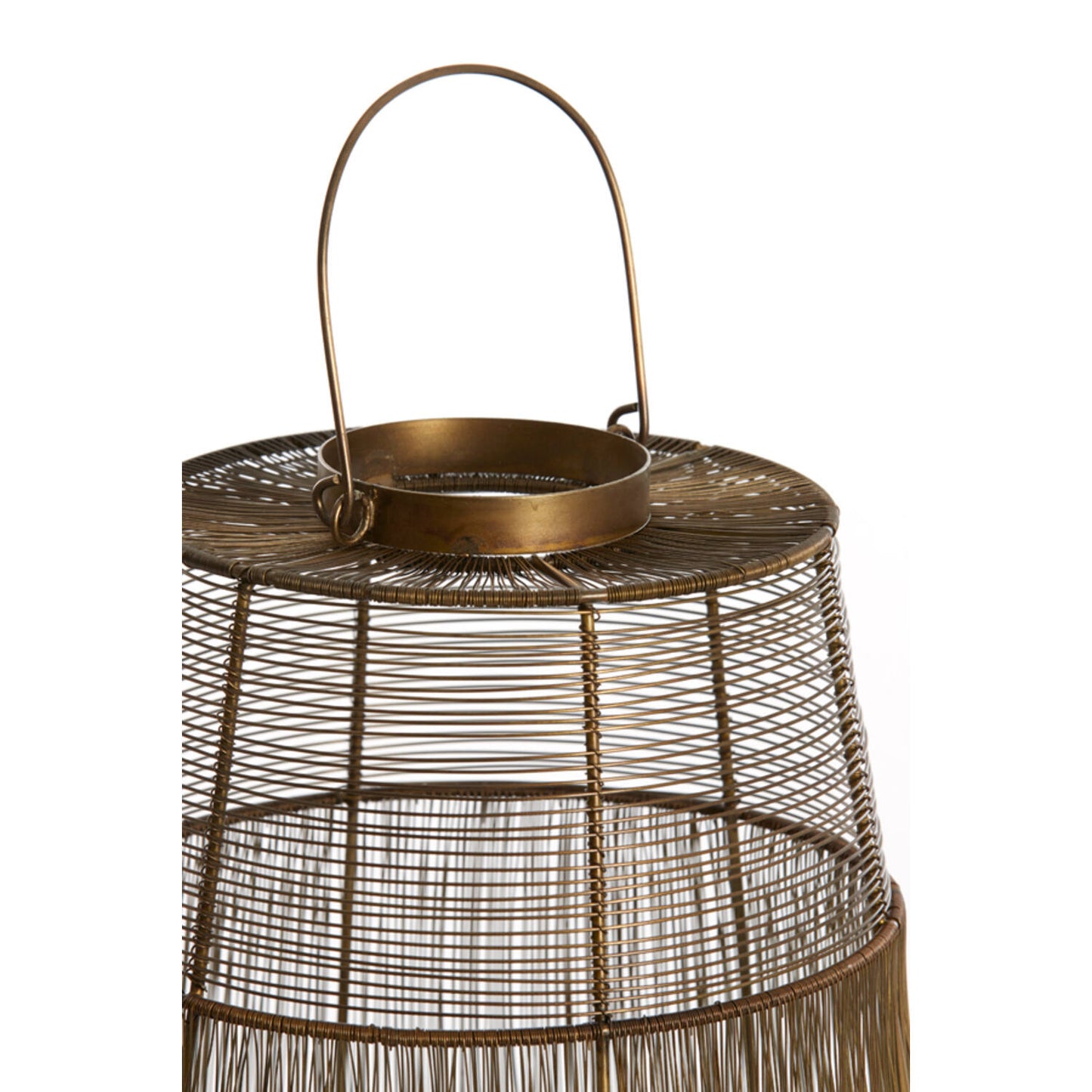 Windlicht Ø28x38 cm MOTIJO antiek brons