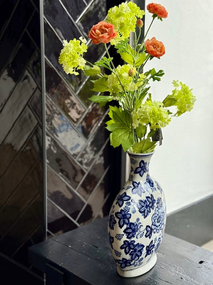 Vaas Delfts blauw/wit look 26hx32bx12d