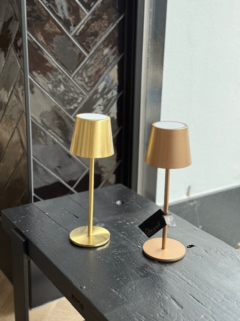 Led tafellampje 27,5hx9b Goud