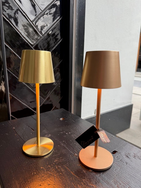 Led tafellampje 27,5hx9b Brons