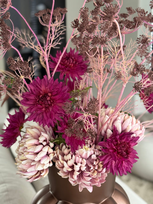 Zijden Silk-ka Boeket XXL:  Pinkish Fall