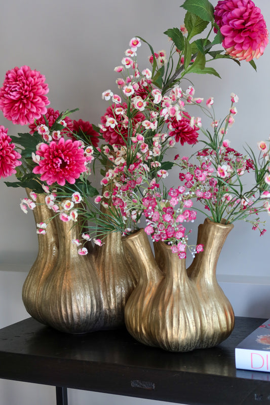 Handgemaakte Tulpenvaas maat M