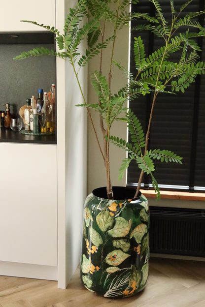 Mimosa zijden kunstboom 210cm