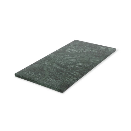 Marmer dienblad rechthoek L groen 20x40cm