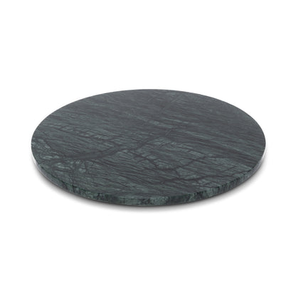 Marmer dienblad rond Ø30cm groen