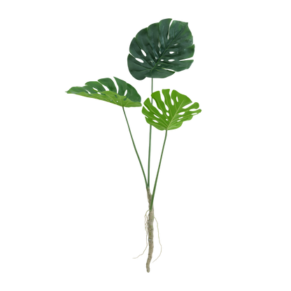 Monstera zijden kunsttak 120cm