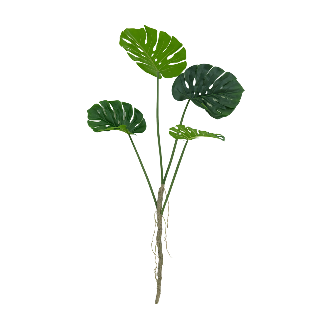 Monstera zijden kunsttak 140cm