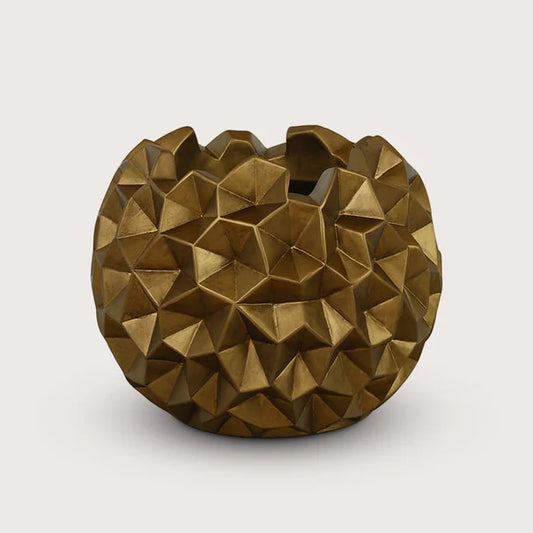 Interieur Reset - Pot Champagne Gouden Krater (Excl Plant)